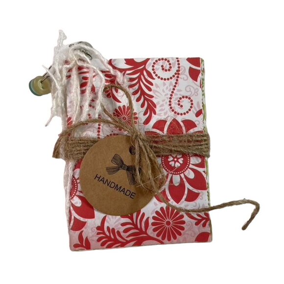 Set 6 Handmade Mini Notebook Decorative Inserts Travel Journals Diary u - Picture 3 of 5